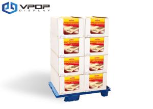 China UV Treatment Cardboard Pallet Display , Eco - Friendly Corrugated Pallet Display on sale