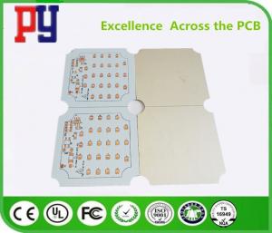 China LED Pcb Molding Single Layer Printed Circuit Board 22F Fiberglass Board 1.6mm Surface Finish HASL on sale