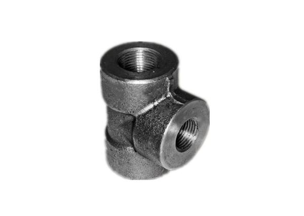 Cheap ASTM A350 LF2 Threaded Pipe Fittings Threaded Reducing Tee BS3799 Standard for sale