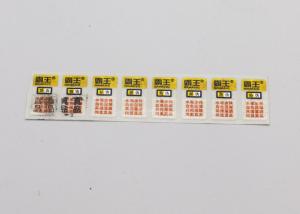 China Eco - Friendly Security Labels Tamper Proof Personalized For Luxury Packaging on sale