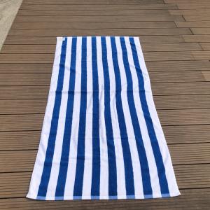 Best custom pattern logo microfiber beach towel factory wholesale
