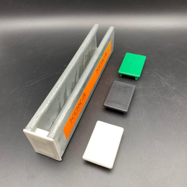 Cheap 41x41 41x62 Custom Colorful Unistrut Channel End Cap for sale