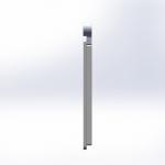 Android Wall Mounted 8 Inch Monitor With Face Recognition & Temperature Testing