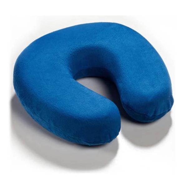 Cheap Fashion U Shaped Memory Foam Airplane Pillow Customized Color Without Button for sale