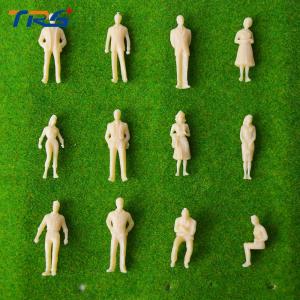 Best 2017 new  1/50 3.5cm  skin color ABS plastic figure for architectural building model making train layout scenery wholesale