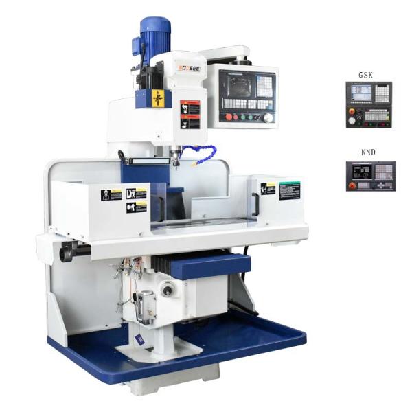 Cheap R8 Spindle Vertical CNC Machine Hard Guide Way VMC Milling Machine for sale