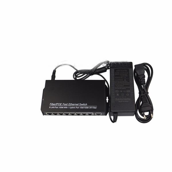 Cheap Poe 8 port switch AP RJ45 Uplink POE Switch Network of compatible network cameras and wireless AP power IEEE 802.3af(15. for sale