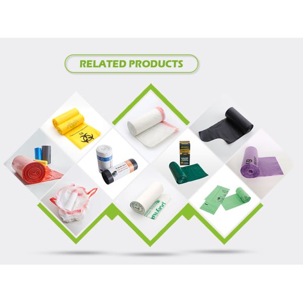 Corn Starch Plastic Biodegradable Snack Bags