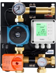 China 8101 Intelligent Water Mixing Center Capacity Up to 200 SQM with Motorized Switch Valve & Auto. Pressure On/Off Function on sale