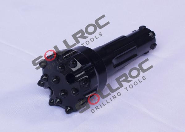 Cheap Black Ballistic Button Shape COP44 DTH Drill Bits For Rock Mining Drilling for sale