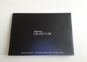 Best Fashion Samsung Visible Advertisment Gift Card, Video Magazine Card Board Packaging for Promotion wholesale