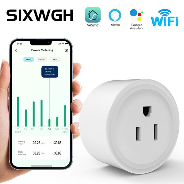 Cheap White Wireless Remote Control Socket 2200W Remote Control Mains Socket for sale