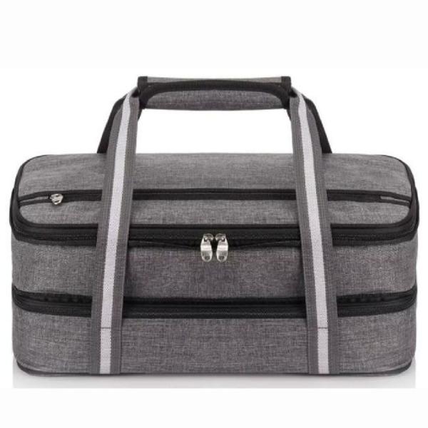 Cheap Customized Expandable Insulated Picnic Bag Double Layer Polyester for sale