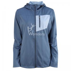 Best Warm Breathable Soft Outdoor Knit Composite Softshell Jacket Women's wholesale