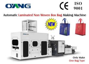 380V Non Woven Box Bag Making Machine With Handle Attached , 37-52cm Loop Handle