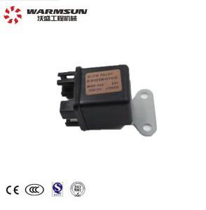 China B249900001038 DC24V Glow Plug Timer Relay Excavator Electric Parts on sale