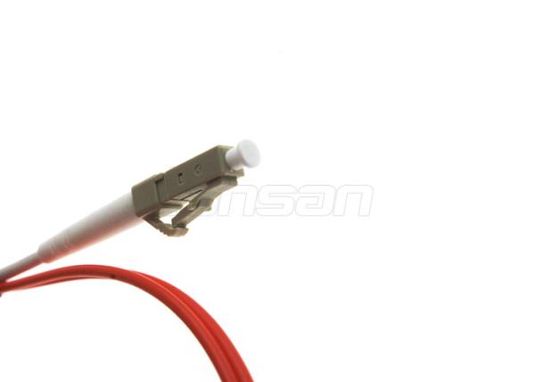 Cheap Simplex LC LC Single Mode Patch Cord OS2 , 1 Meter LSZH Patch Cord for FTTH for sale