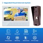 Most Powerful Video Door Phone Intercom System Support to Connect with CCTV