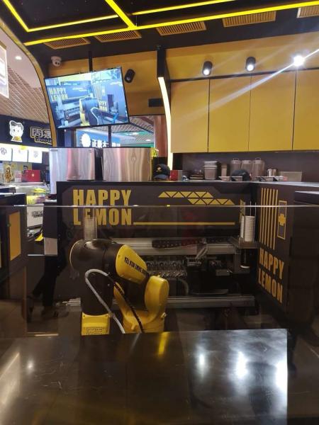 Cheap KR 6 R900 Six Robot Coffee Machine , Stable Performance Robot Arm Coffee Maker for sale