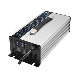 China 45A 36V Li Ion Battery Charger Silver LCD Display Aluminum Alloy on sale