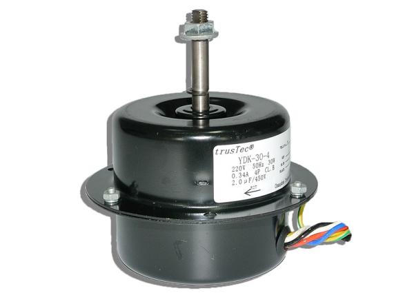 Cheap 4P Centrifugal Extractor Fan Motor 2uF Capacitor for sale