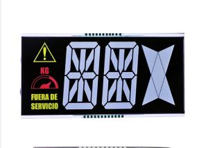 Best Lcd Display 8 Numbers VA DFSTN Lcd 7 Segment Decimal Display Negative High Contrast Lcd Mode Wide Viewing Angle Screen wholesale