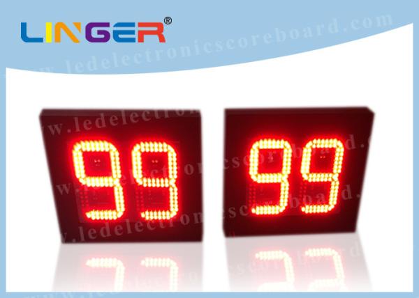 Cheap Professional Wireless Shot Clock , Seconds Countdown Clock OEM Available for sale