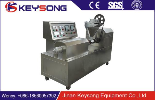 Cheap High Capacity Soybean Extruder Machine , Vegetarian Sausage Making Machine for sale