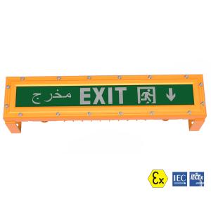 China DC24V-48V 18W Explosion Proof LED Exit Sign light Swordfish Series on sale