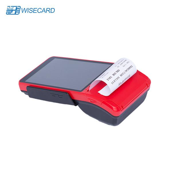 Cheap CDMA GPRS  Android Pos Terminal ISO18092 NFC Wireless 4G 4 PSAM for sale