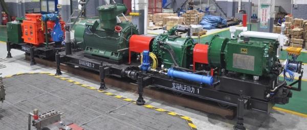 Cheap Efficient Coal Mine Fracturing Pump , Triplex Horizontal Reciprocating Pump for sale