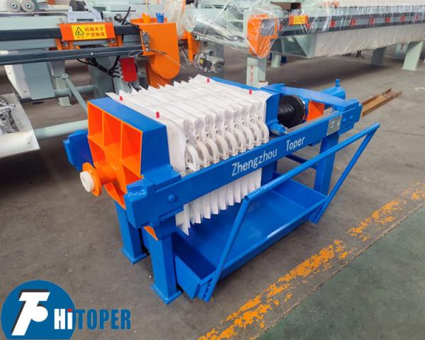 Cheap Automatic  Hydraulic Compress Sludge Dewatering Industrial Filter Press For Wastewater Filtration for sale