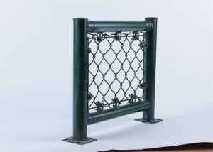 China Chain Link Wire Mesh Fence Corrosion Resistant Plus Razor Wire Mesh Fencing on sale