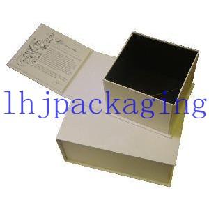Cheap book shape hinged  box for sale