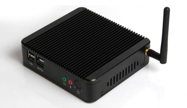 Cheap High Precision Embedded Industrial PC / Fanless Embedded Computer 2GB for sale