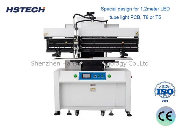 Cheap 1.2M LED Tube PCB Solder Paste Machine with Manual Loading and Automated Printing for sale