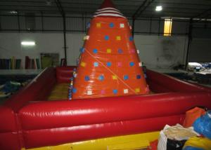 China Attractive Inflatable Climbers For Kids Funny Inflatable Climbing Tower Inflatable Rock Climbing Wall Sport Game on sale