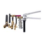 DL-1232-8 Hand Pipe Expander Tool Color Customized With Curved Handle