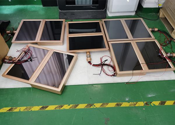 Cheap Factory DESIGNED and produced golden lcd monitor display 21.5" 24" 27" 32" double sided three sided lcd display for sale
