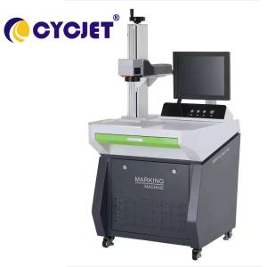 Best Portable Desktop Coding And Marking Machine LF30 Laser Printer For Iron Engrave wholesale